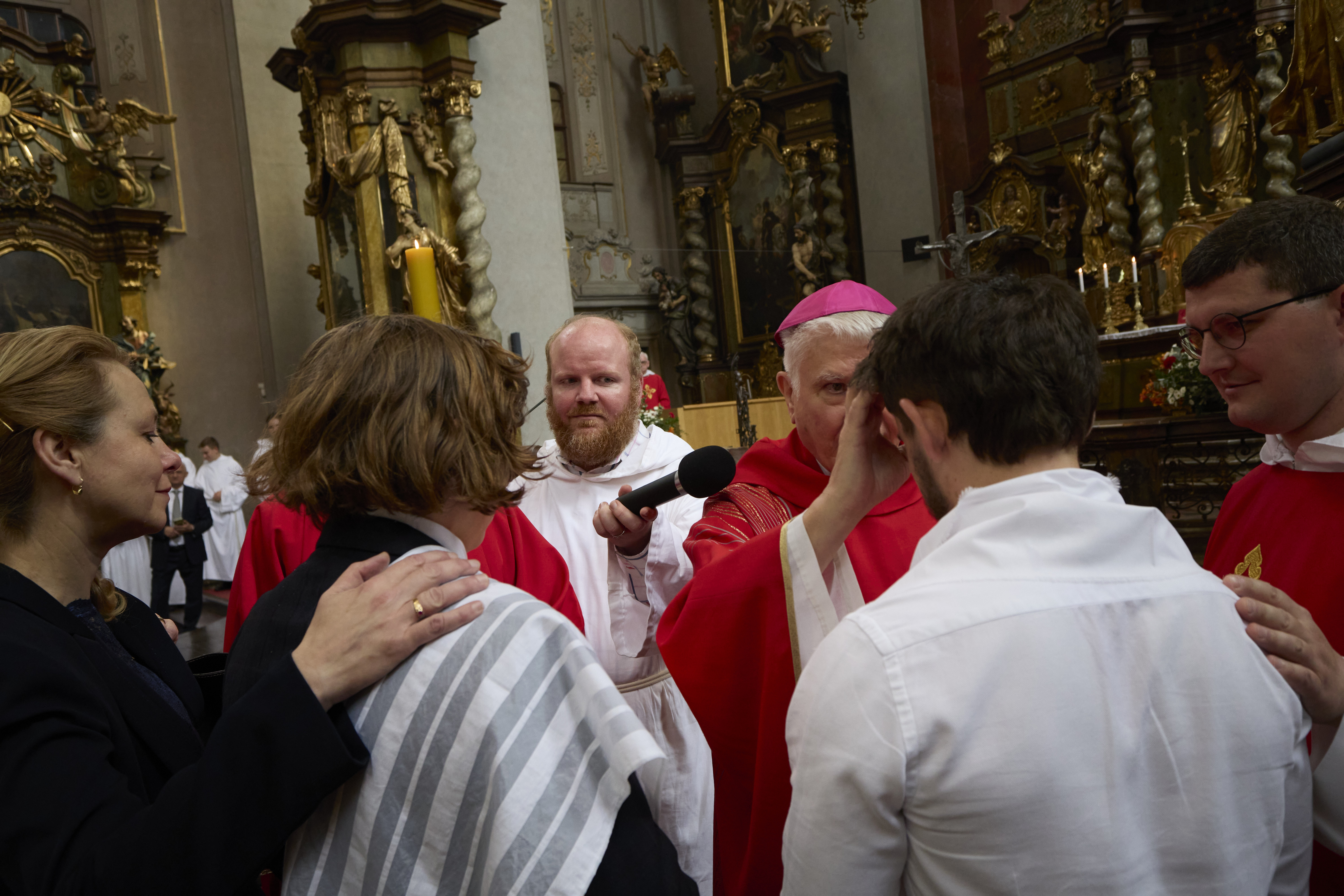 Biřmování – dotyk biskupa